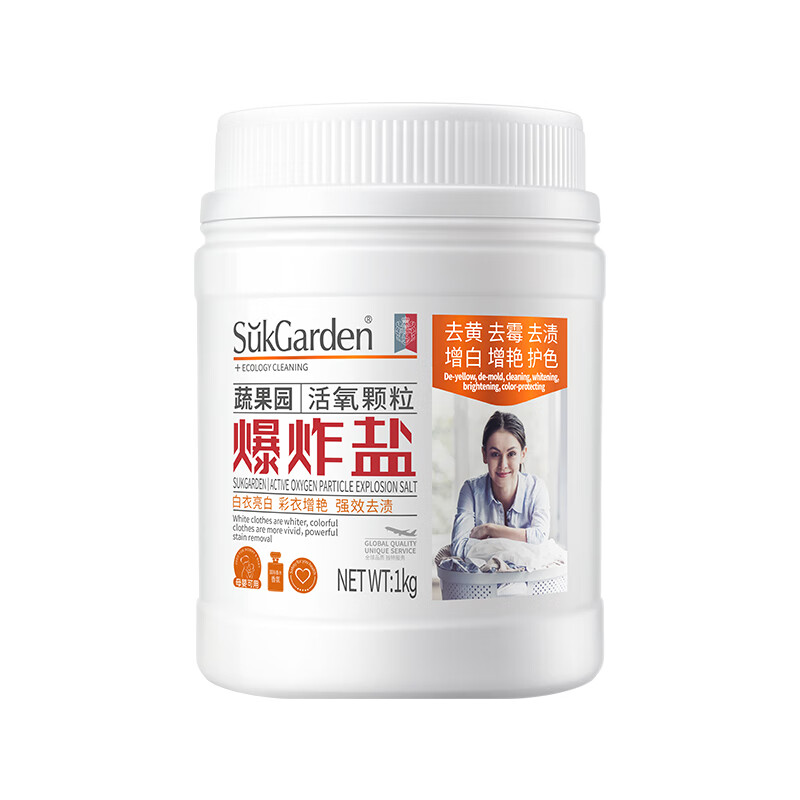 SukGarden蔬果园活氧颗粒爆炸盐1kg
